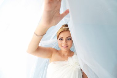 Güzel gelin düğün gününde