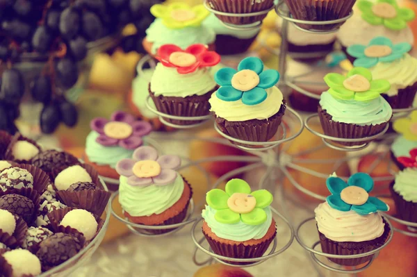 Heerlijke cupcakes — Stockfoto