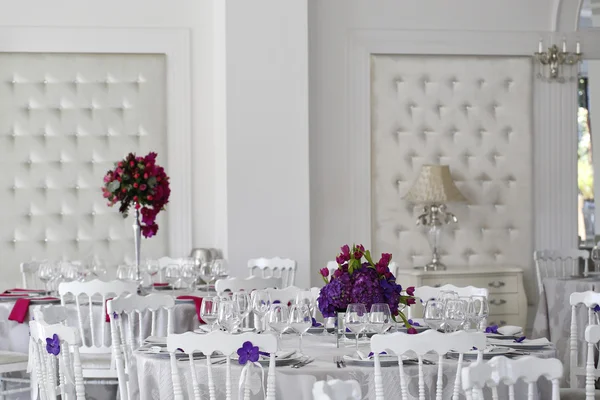 Elegant bröllop tabellen arrangemanget — Stockfoto