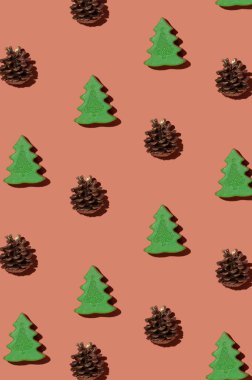 Çam kozalaklı desen