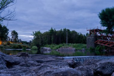 Montevideo plajı geceleri
