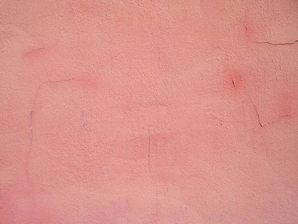 Surface Covered Pale Pink Paint Plaster Wall Texture — Stock Photo, Image