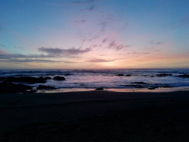 atardecer playa iloca chile, septima area una maravilla 