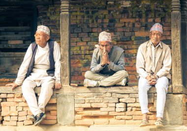 Yerliler Bhaktapur, Nepal