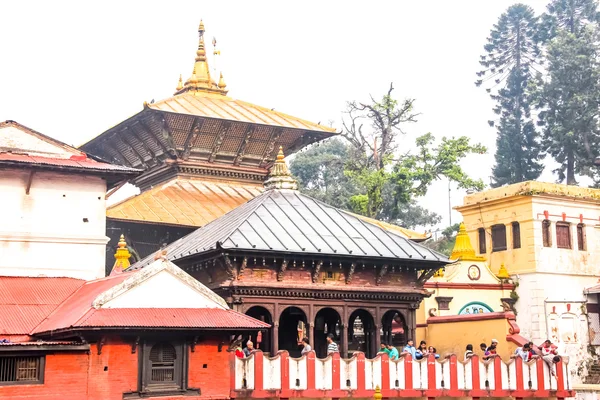 Pashupatinath храм Катманду, Непал — стокове фото