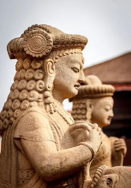 Estatuas de Dios en Bhaktapur, Nepal — Foto de Stock