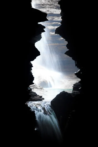 La chute de Devi ou Patale Chango de Pokhara, Népal — Photo