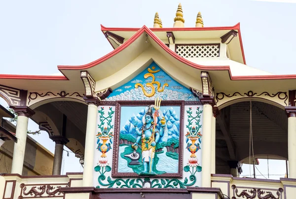 Giriş kapısı görünümü Pashupatinath Tapınağı — Stok fotoğraf