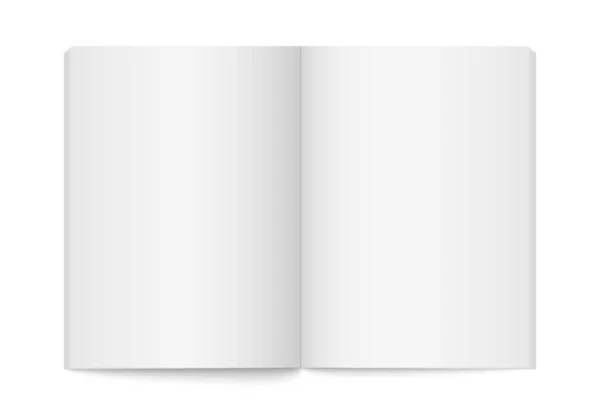 현실적으로 책이야 가벼운 팜플렛 소책자 팜플렛 디자인에 주형을 만들어 그래픽 — 스톡 벡터