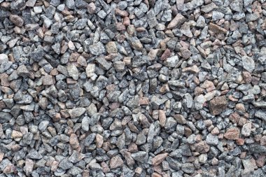 Arkaplan olarak dekoratif gri ve beyaz çakıl taşları