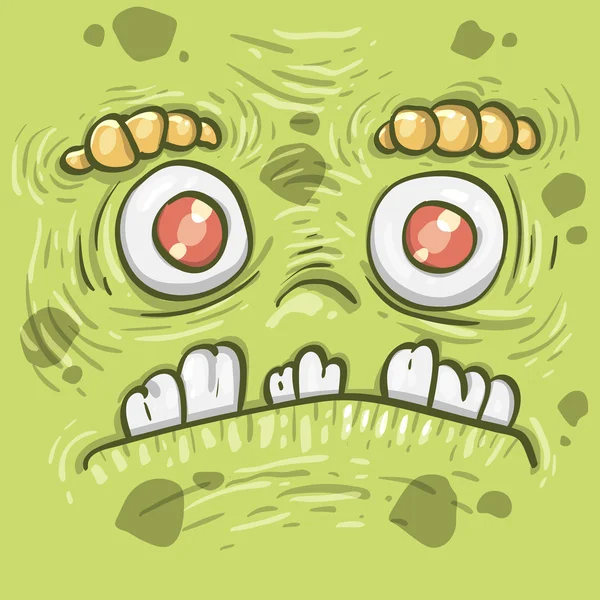 Cartoon funny monster — Stock Vector