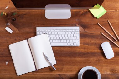 işyeri üst görünümü