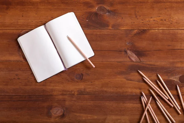 Buffet writer or artist workplace — Stock Photo, Image