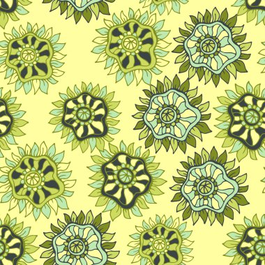 süslü çiçek sorunsuz doku