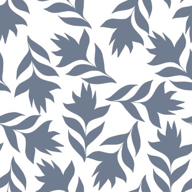 Yapraklı kusursuz desen