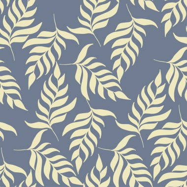 Yapraklı kusursuz desen