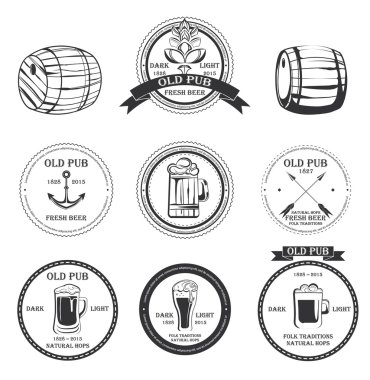 Beer logos for applying prints