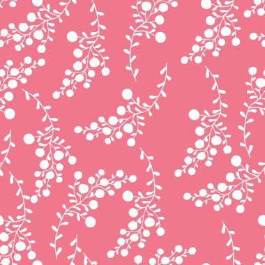 Yapraklı kusursuz desen