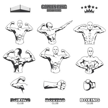 Boks Amblemler kümesi