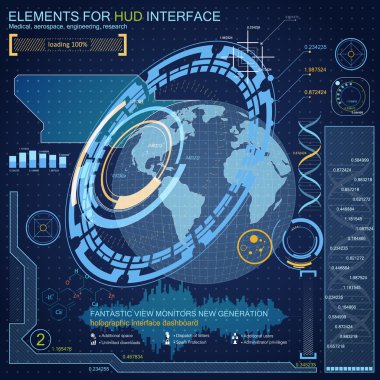 Satellite communications, navigation interface