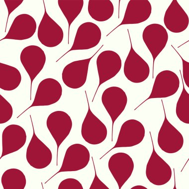 Yapraklı kusursuz desen