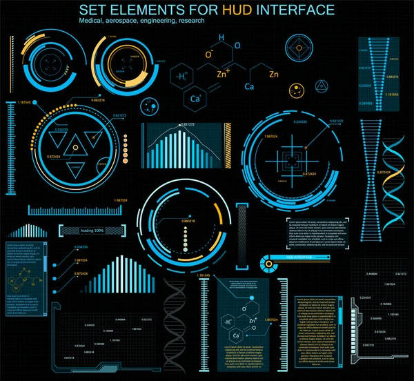 Fond de l'interface futuriste — Image vectorielle