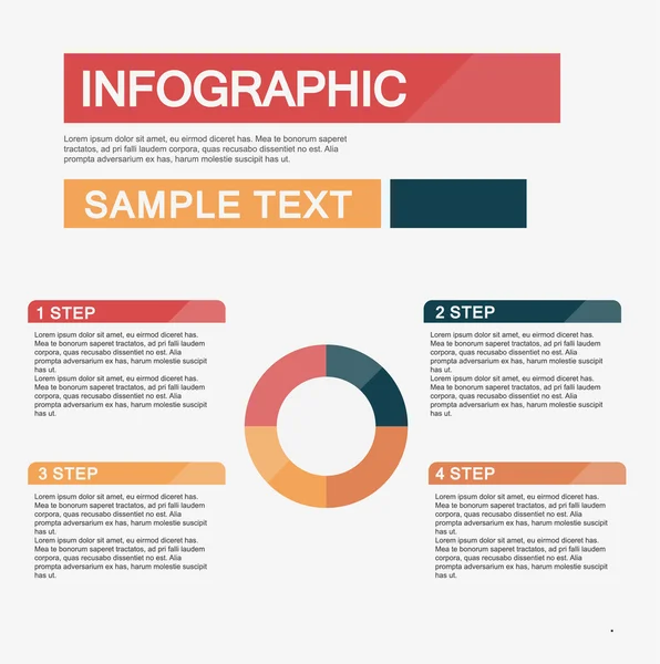 Infographic element template — Stock Vector