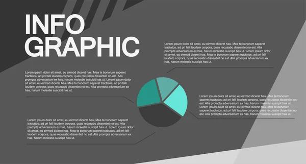 Infographic öğe şablonu — Stok Vektör