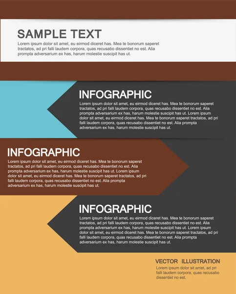 Flat style. Infographic elements — Stock Vector
