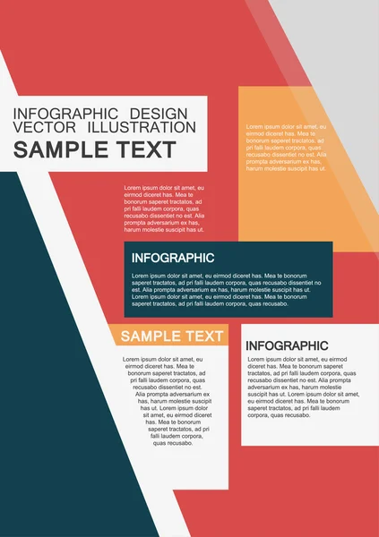 Flat style. Infographic elements — Stock Vector