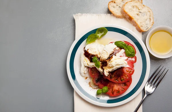 Salad caprese — Stock Photo, Image