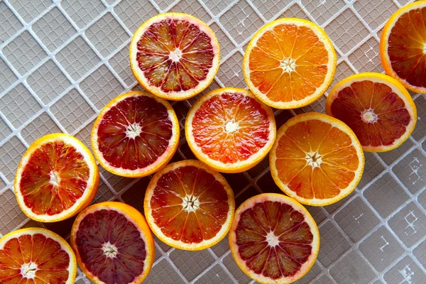Группа апельсинов — стоковое фото