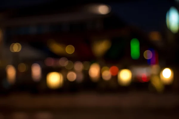 Bulanık sokak ışık