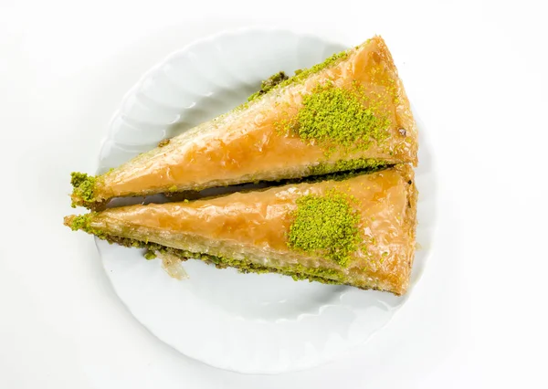 Geleneksel Türk tatlıları çeşitli; lezzetli tatlı Baklava