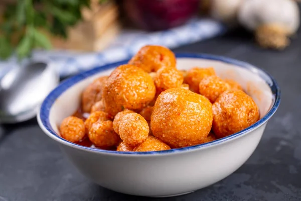 Traditional delicious Turkish foods; Bulgur soup (Anali Kizli, icli kofte) — Stock Image Traditional Delicious Turkish Foods Bulgur Soup Anali Kizli Icli Kofte Royalty Free Stock Photos