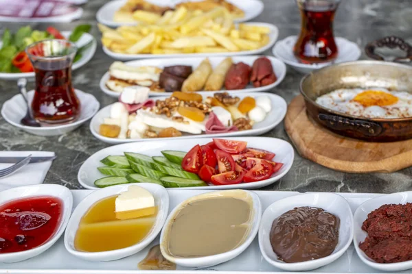Традиционный Турецкий Завтрак — стоковое фото