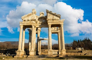Aphrodisias Türkiye 'deki Afrodit Tapınağı (Aydın / Türkiye)