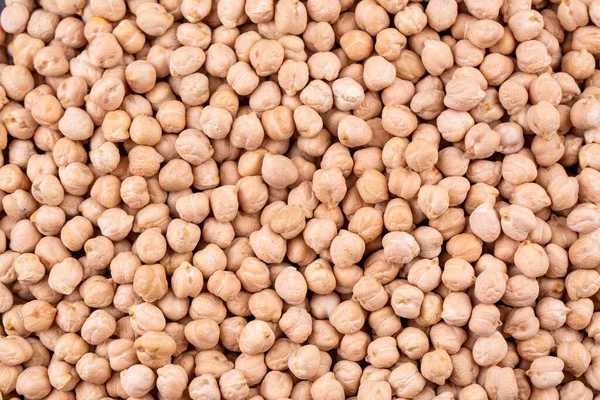 Close Pile Chickpeas Background — Stockfoto