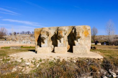 Beysehir - Konya, 08 Mayıs 2024, Hitit su anıtı, Eflatunpinar, Beysehir, Konya, Türkiye