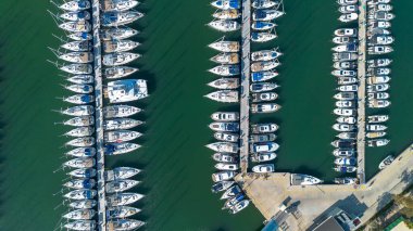 Sigacik Marina, Ege Denizi Cittaslow Kenti Seferihisar 'ın İHA Fotoğrafı, İzmir - Türkiye