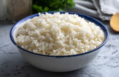 Yasemin pilavından pilav.