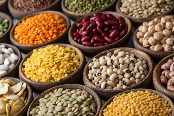 Kurumuş baklagillerin karışık çeşitleri