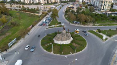 İzmir - Türkiye 06 Kasım 2025, İzmir Meydanı Drone fotoğrafı