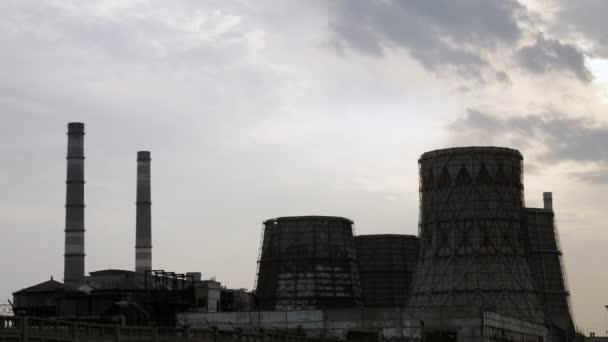 Upływ czasu power station — Wideo stockowe