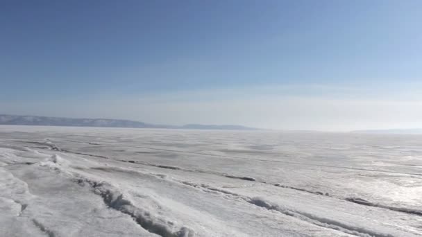 Glace sur la rivière Motion — Video