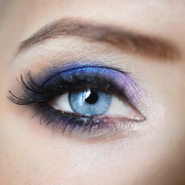 Eye makeup and shadows — Stock Photo, Image