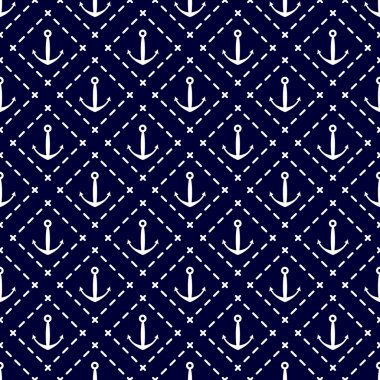 sorunsuz arka çapa ve puantiyeli hattı. Beyaz ve koyu mavi renkler