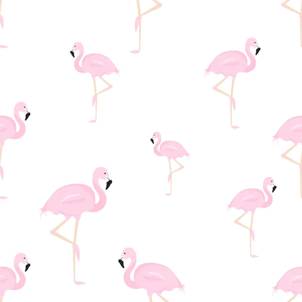 Flamingos безморщинистый фон — стоковый вектор