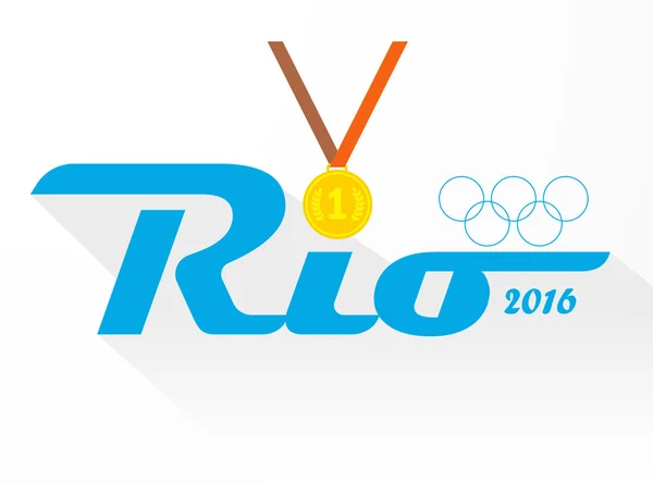 Teken symbool Rio Olympische Spelen 2016 Vectorbeelden