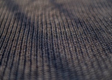 Örgü kumaş koyu gri, soyut çizgi dokusu arkaplanı